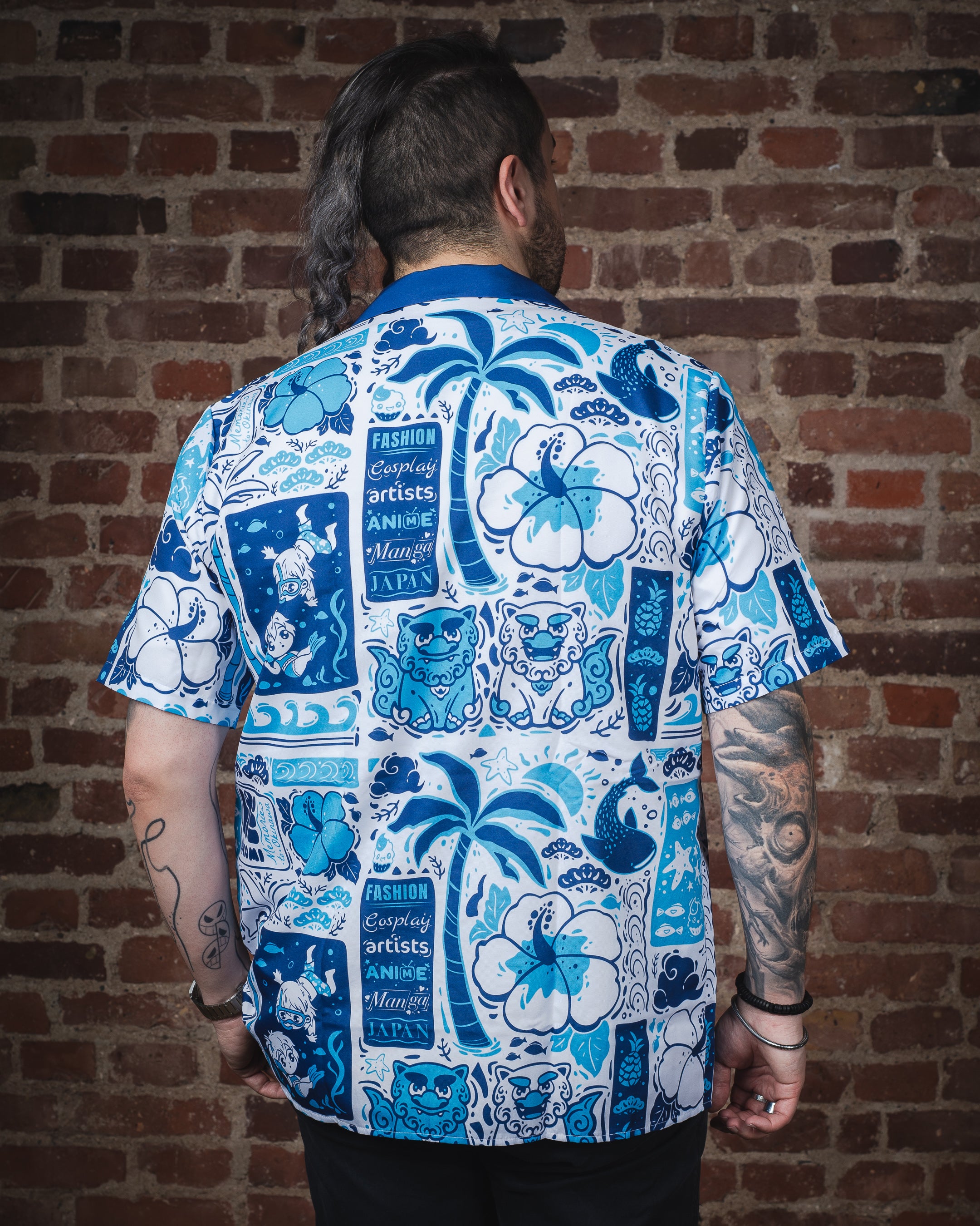 Shirt OKINAWA - Blue