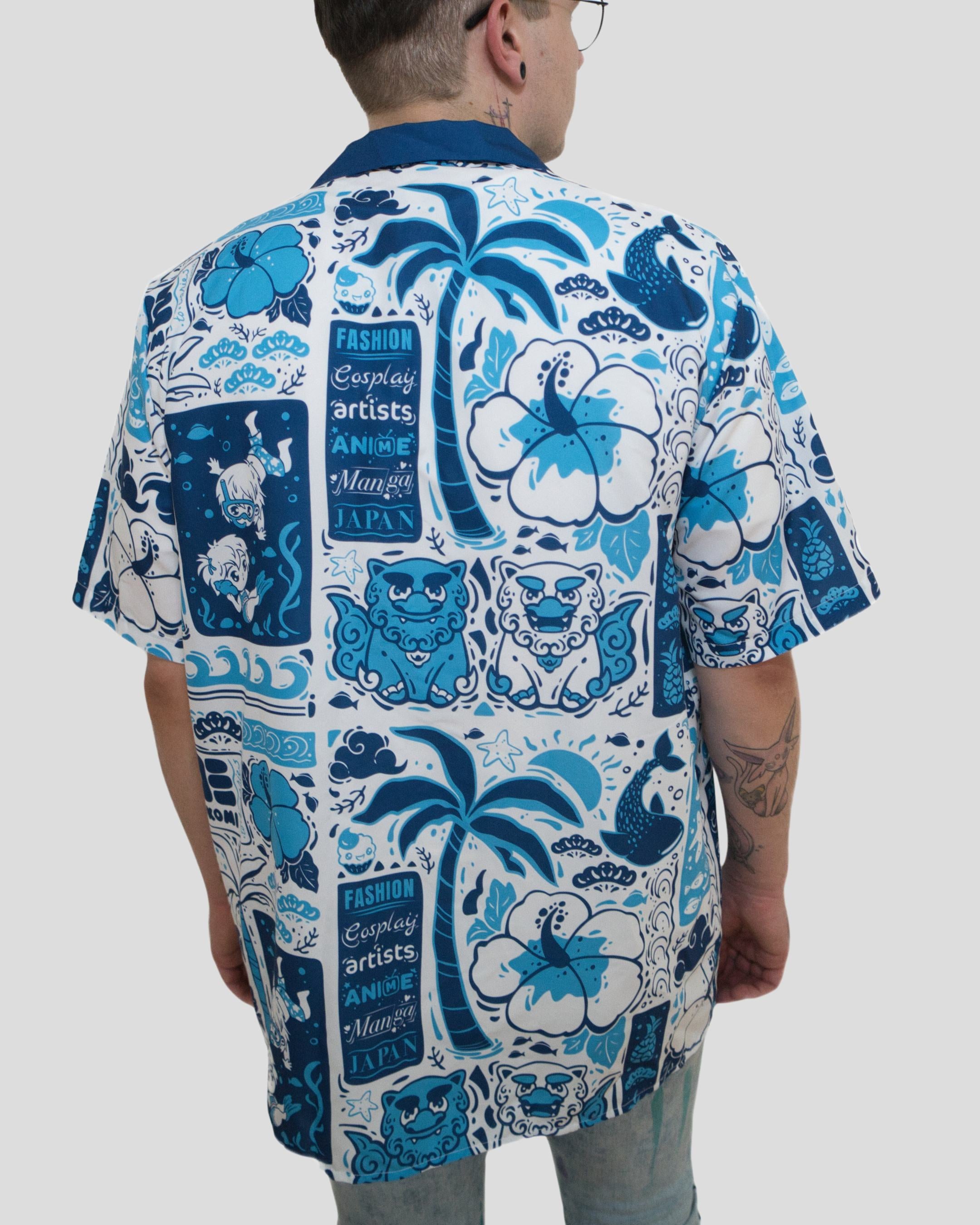 Shirt OKINAWA - Blue