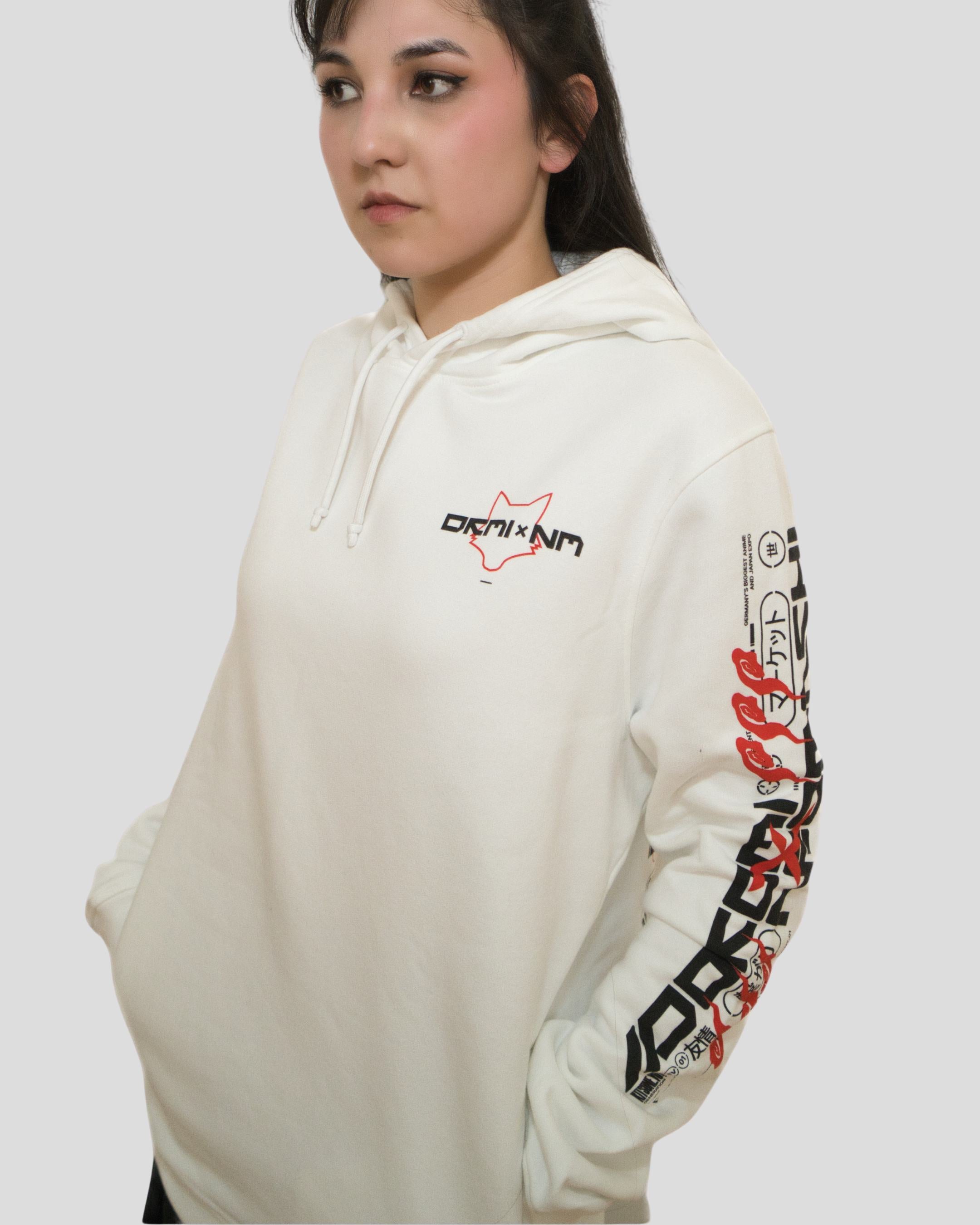 HOODIE DoKomi x Neomachi  - White