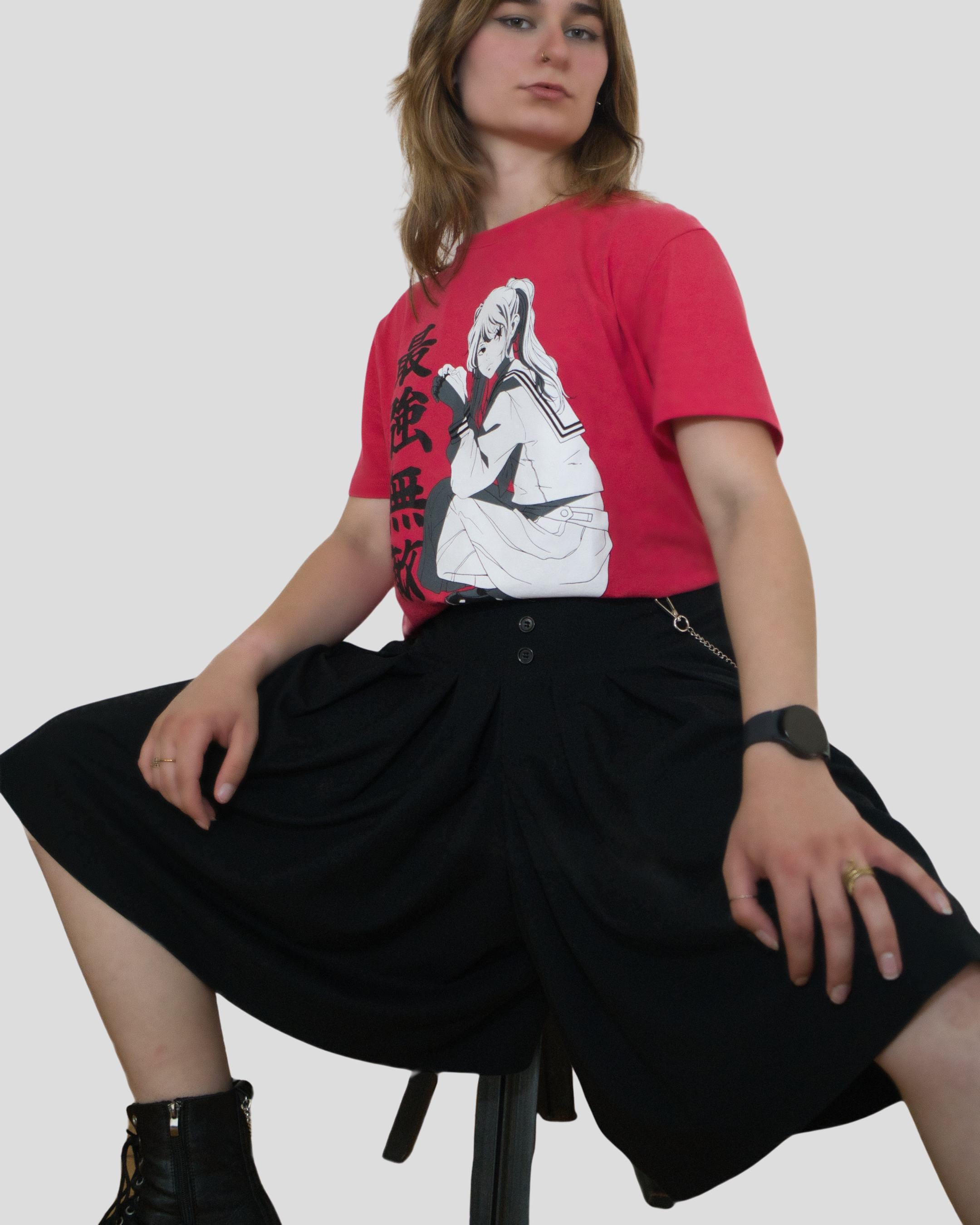 PLISSEE SKORT - Black