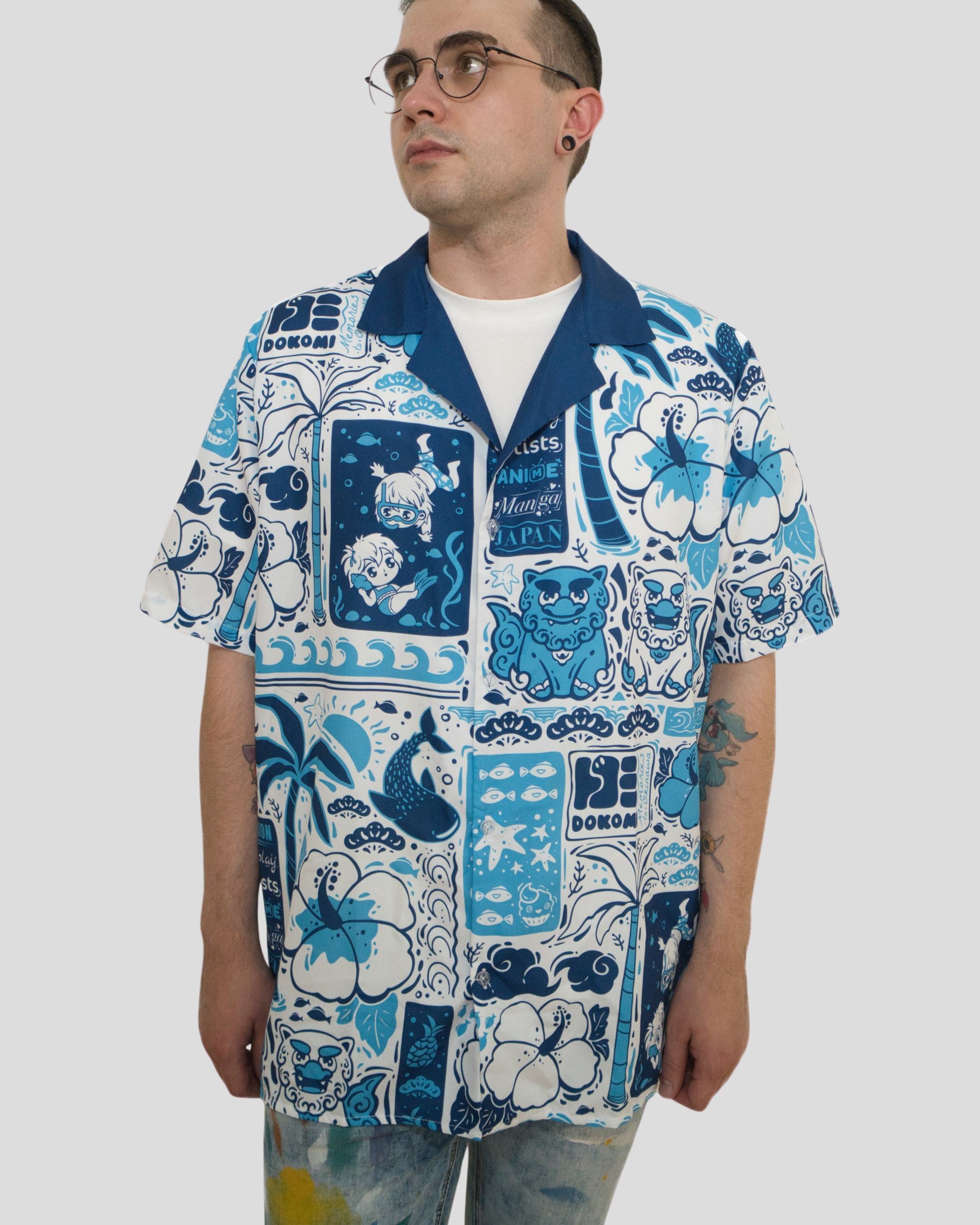 Shirt OKINAWA - Blue