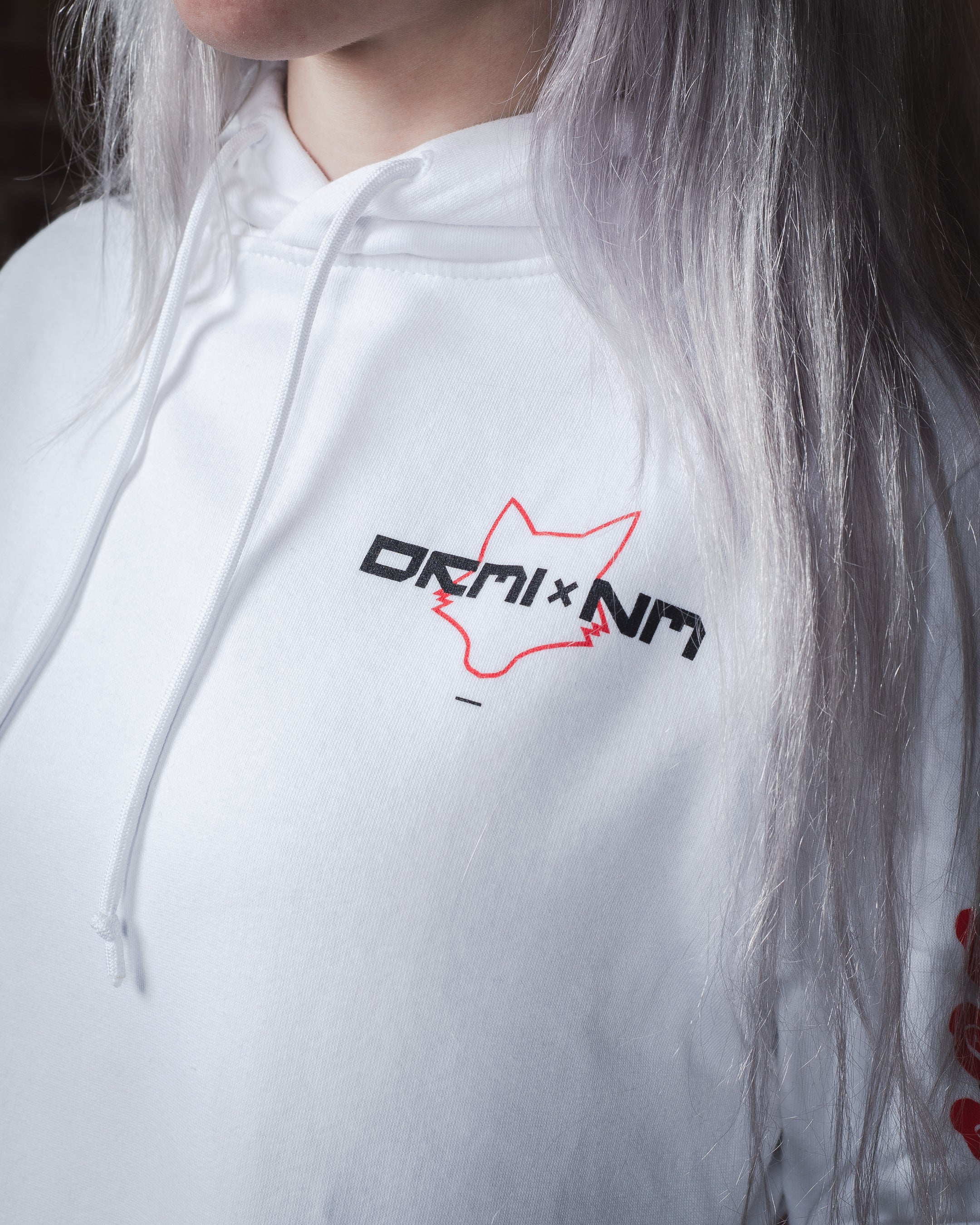 HOODIE DoKomi x Neomachi  - White